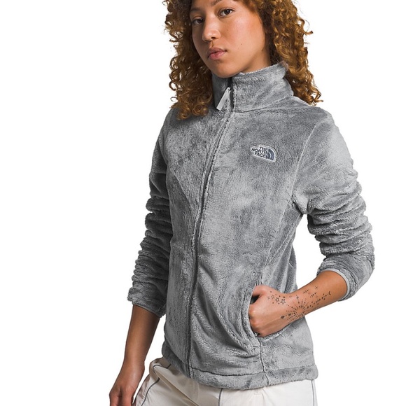 The North Face Gray Osito Fleece Jacket - Picture 1 of 16